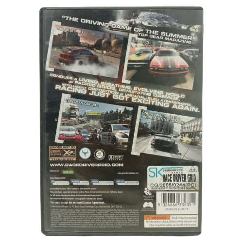 Racedriver Grid PC (DVD)
