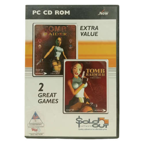 Tomb Raider I & II PC (CD)