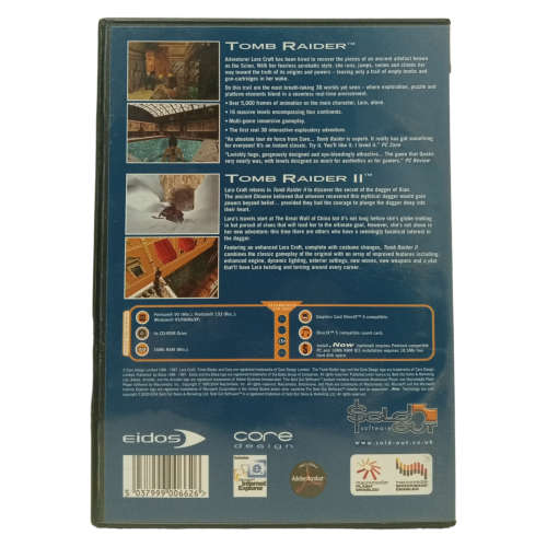 Tomb Raider I & II PC (CD)