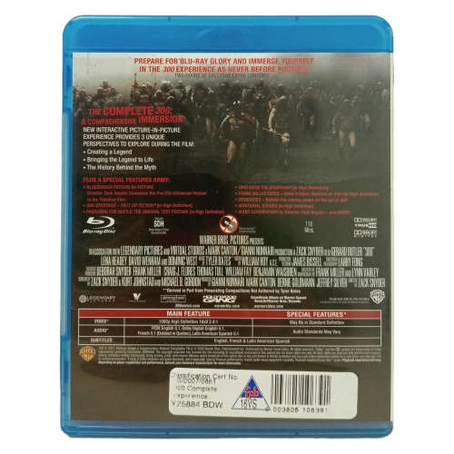 300 - The Complete Experience Blu-Ray