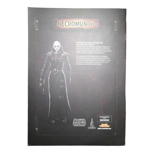 2018 Necromunda- Gangs Of House Delaque Softcover