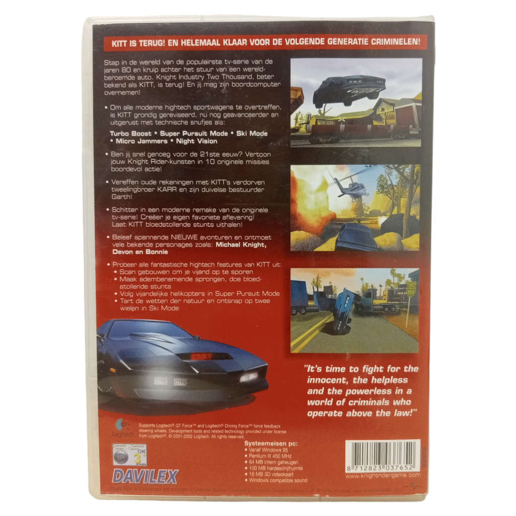 Knight Rider - The Game PC (CD)