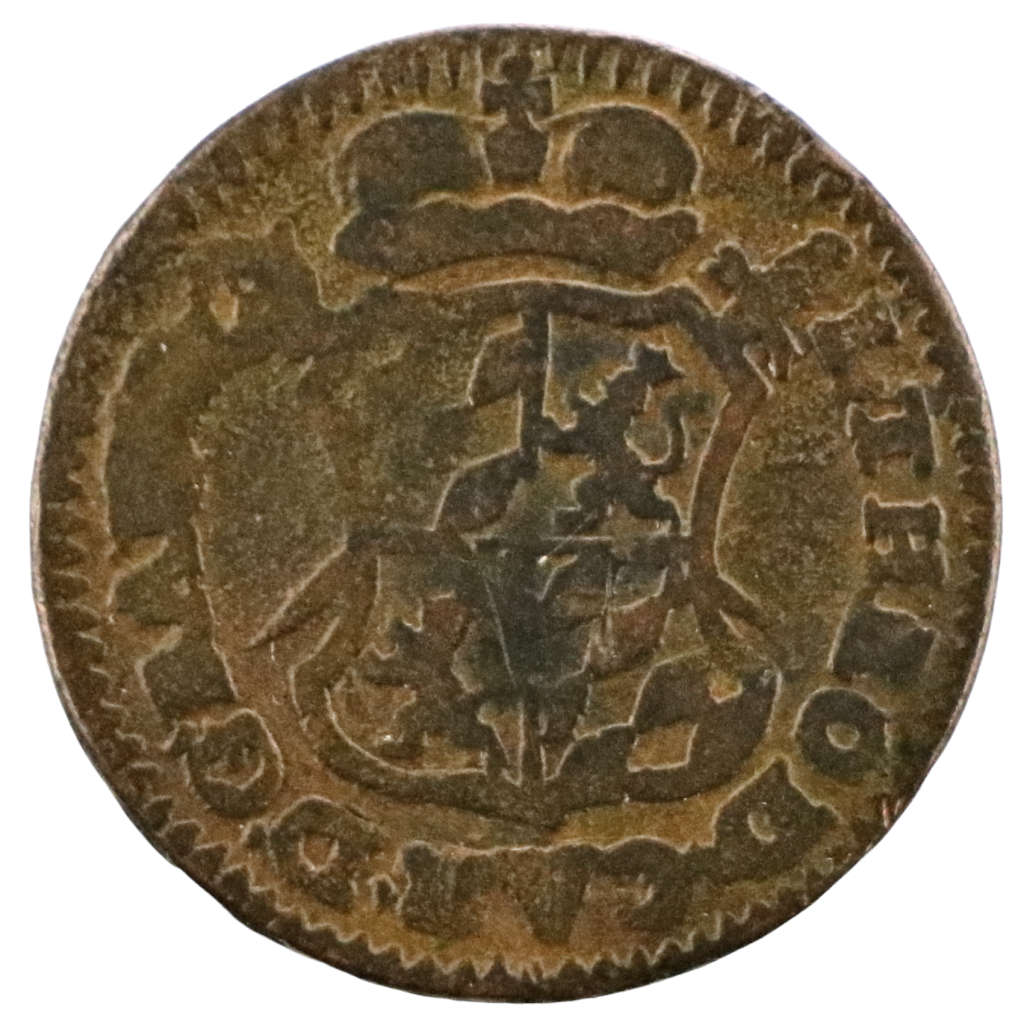 1750 Belgian states (Prince-bishopric of Liege) Jean-Theodore of Bavaria 1 Liard