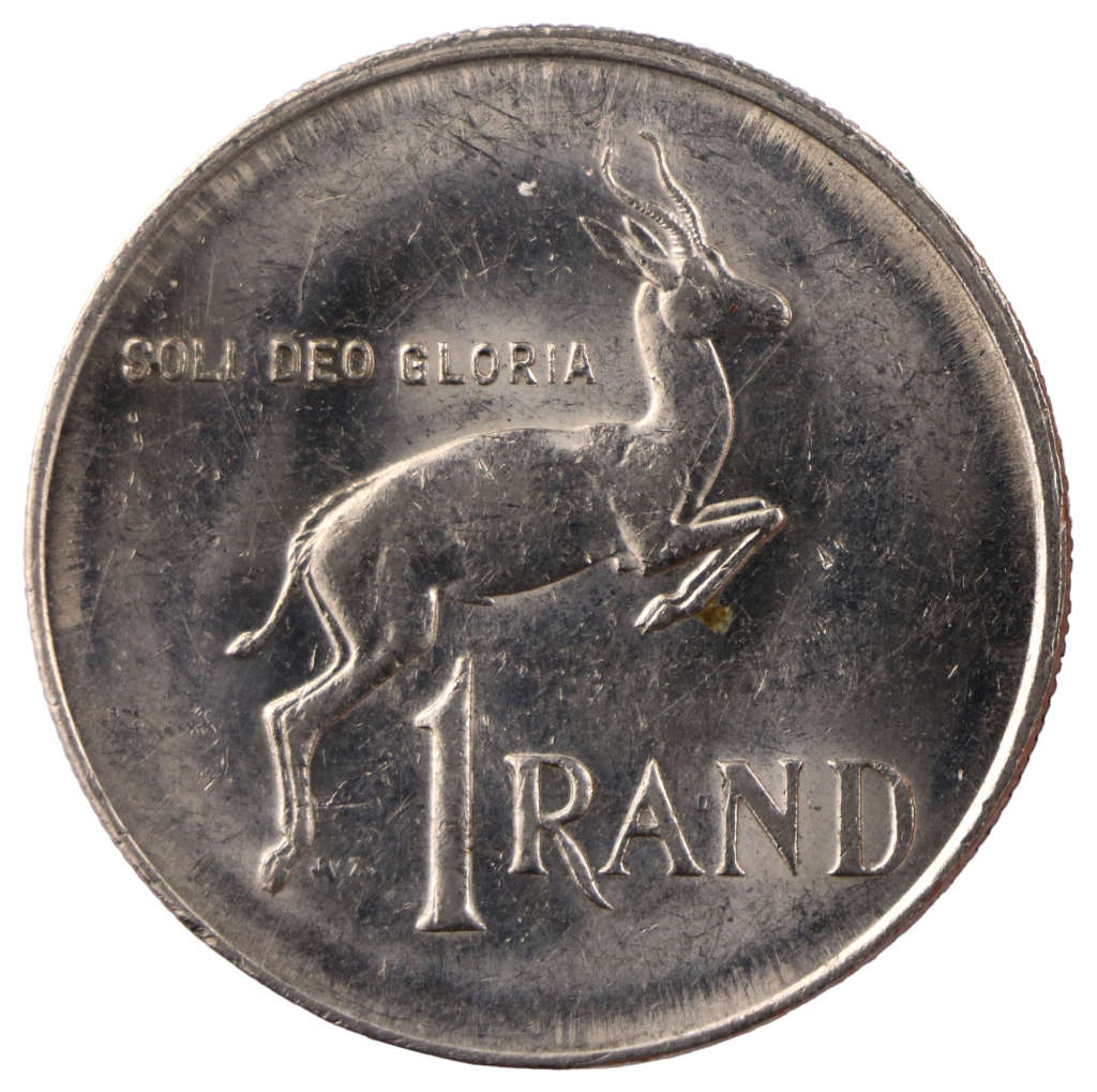 Error 1985 South Africa Nickel R1, Die Transfer i.e. Progressive Indirect Design Transfer (Also know