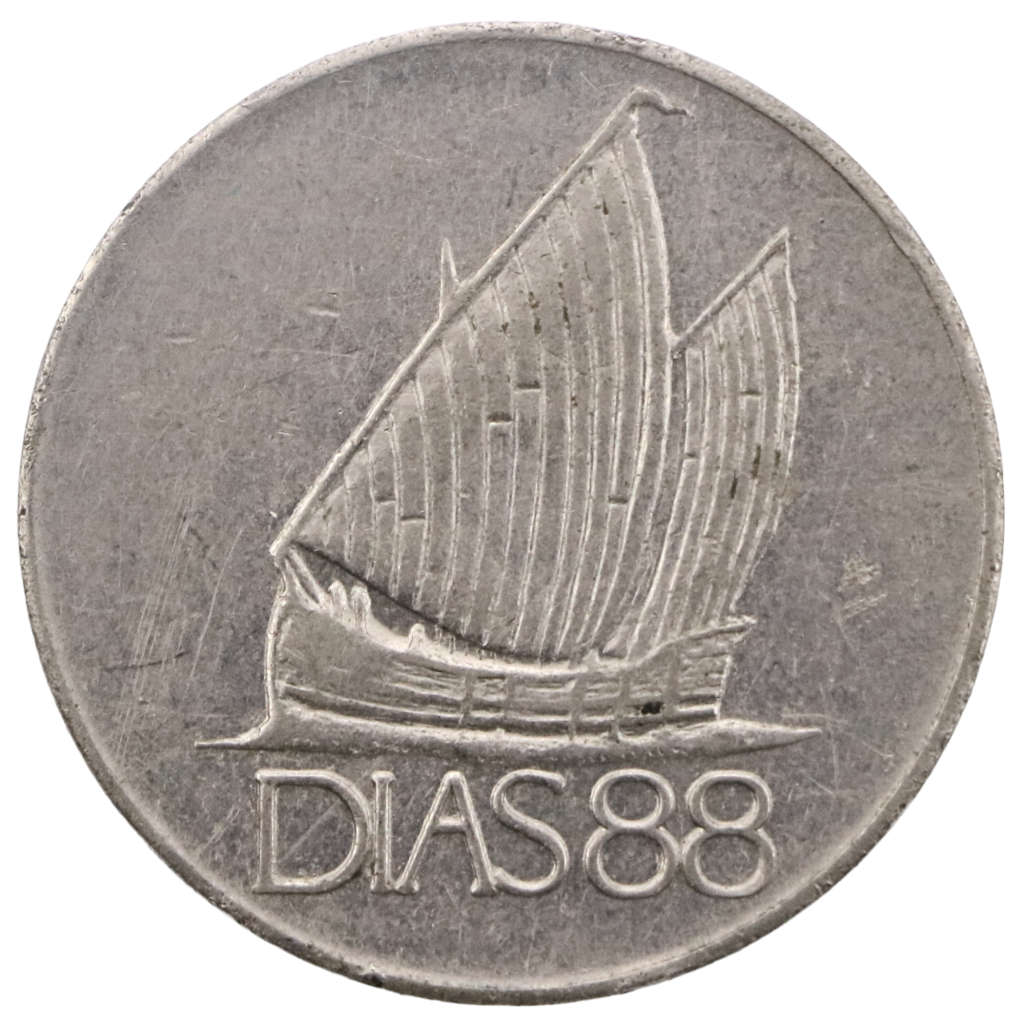 1988 South Africa Bartolomeu Dias, 500th Anniversary of Voyage Round the Cape of Good Hope, Reverse