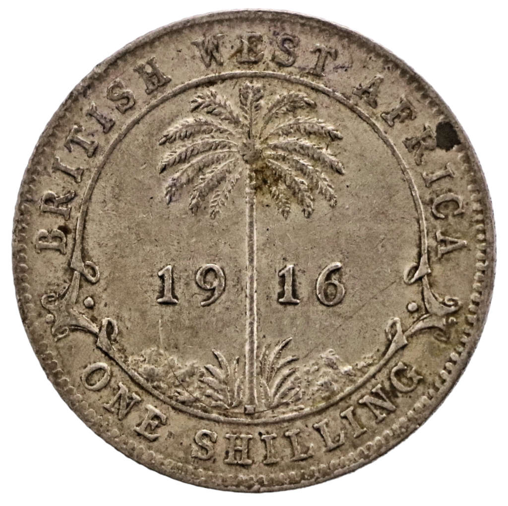 1916 British West Africa 1 Shilling