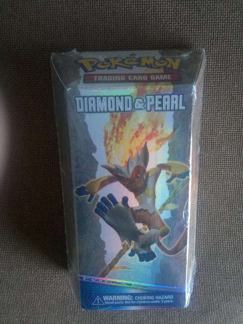 3. Pokemon Card Diamond & Pearl Inferno Zone Theme Deck