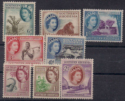 1953 Mint Definitives - 8 stamps