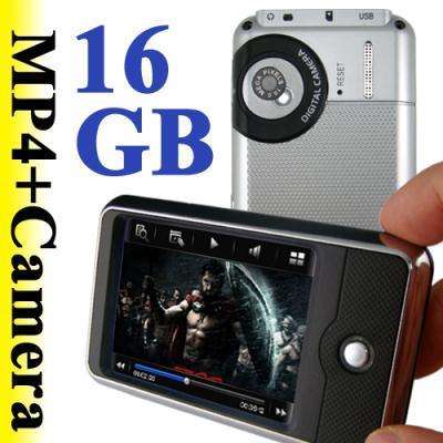 16GB Touch Screen MP3 MP4 16G Video Media Player+Camera