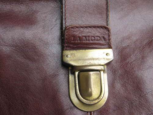 Women's leather backpack