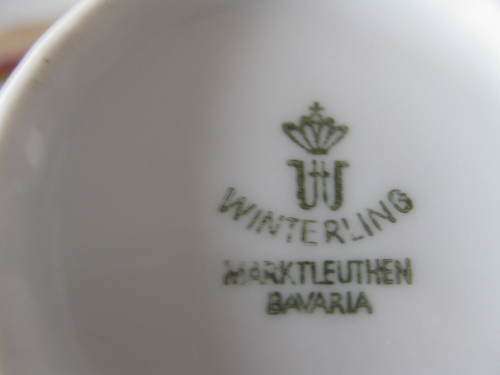Bavaria- Set of 4 Winterling Marktleuthen Coffee Duos
