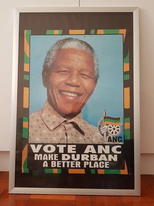 Mandela for President- Vote ANC Poster- 1994