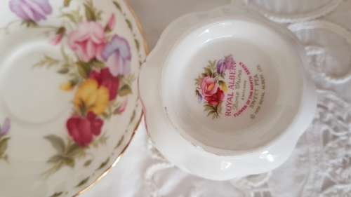 Royal Albert Flower of the Month April Tea Duo