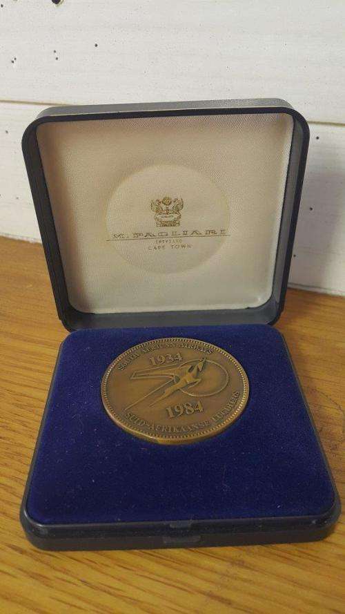 SAL GOOD FLIGHT 50 YEARS GOLD MEDAL