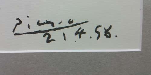 Stunning Picasso Lithograph, Straight from an estate