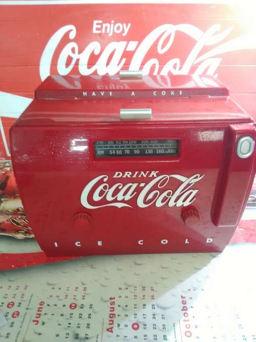 COCA-COLA VINTAGE 1990'S RETRO RADIO !!!!