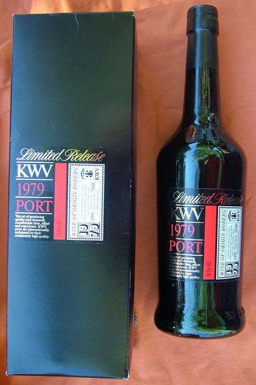 RARE FIND!!!! 1979 LIMITED EDITION KWV PORT WITH ORIGINAL BOX!!!