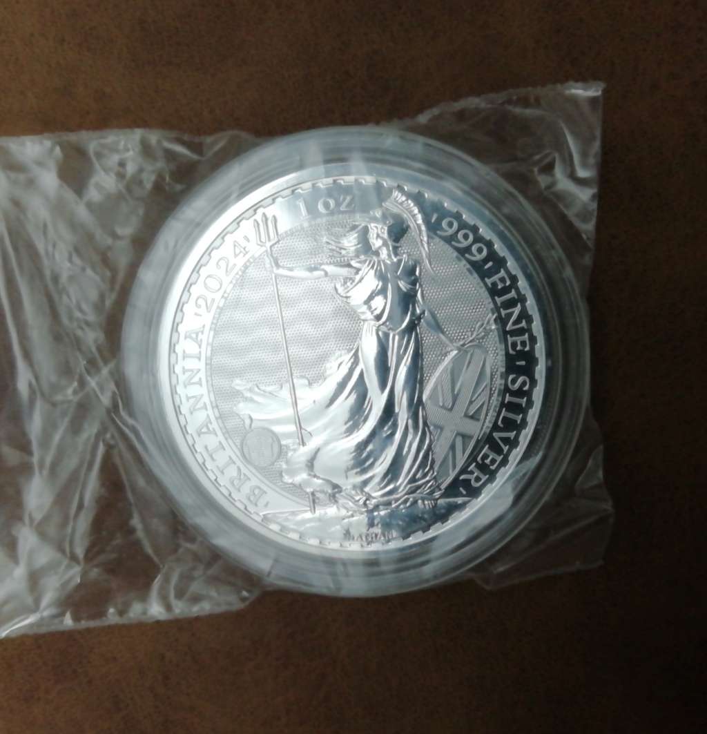 2024 Silver Britannia in Capsule