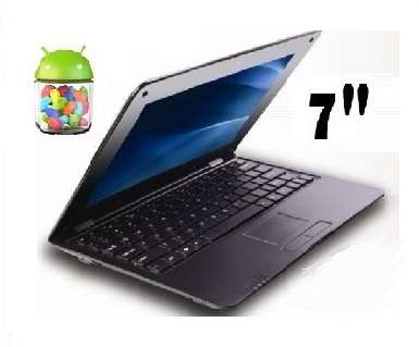 ***NEW 2013*** slim 7" Netbook pc"" ANDROID 4.1. 1.5GHZ**1GB DDR3**,WIFI, ext 3G webcam**
