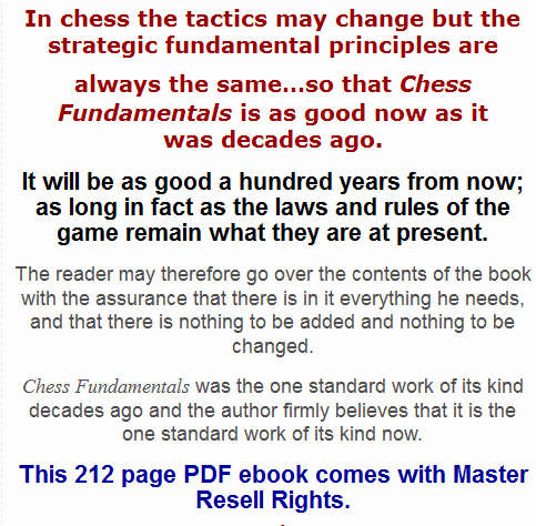 Chess Fundamentals Ebook