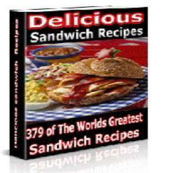 379 of the World's Greatest Sandwich Recipes EBOOK