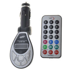 Car MP3 wireless FM Modulator with remote control