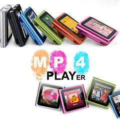 GOLD colourTouch Screen 6th Gen Clip MP4 Player / FM / MP3 / Game / FM Radio / Video / Recorder 8GB