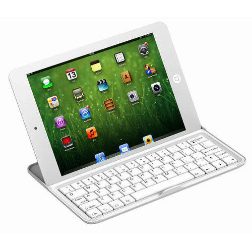 Aluminum Case with Bluetooth Keboard for Apple iPad Mini Tablet