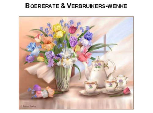 Boererate en Verbruikerswenke EBOOK