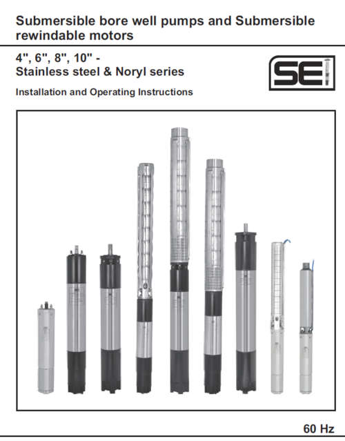Submersible Bore Well Pumps EBOOK