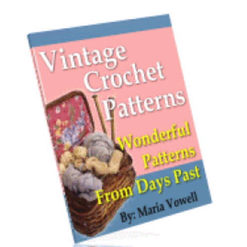 20 Vintage Crochet Patterns EBOOK