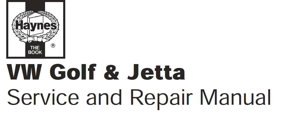 Haynes VW Golf & Jetta Service And Repair Manual EBOOK