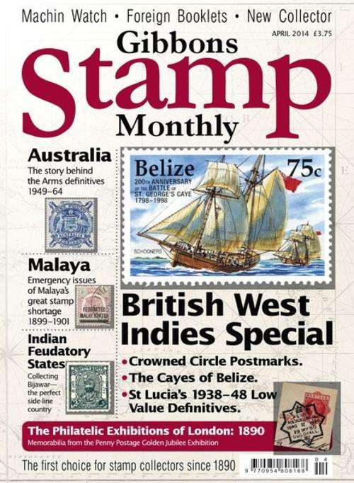 Gibbons-Stamp-Monthly-April-2014 MAGAZINE  E-BOOK