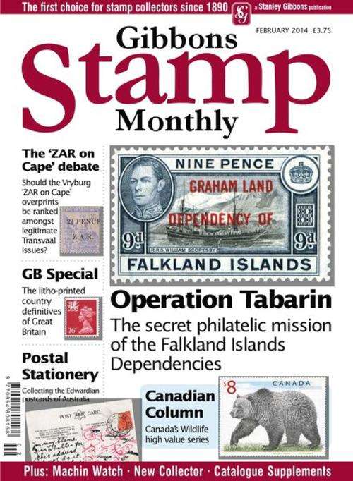 Gibbons-Stamp-Monthly-February-2014 MAGAZINE  E-BOOK