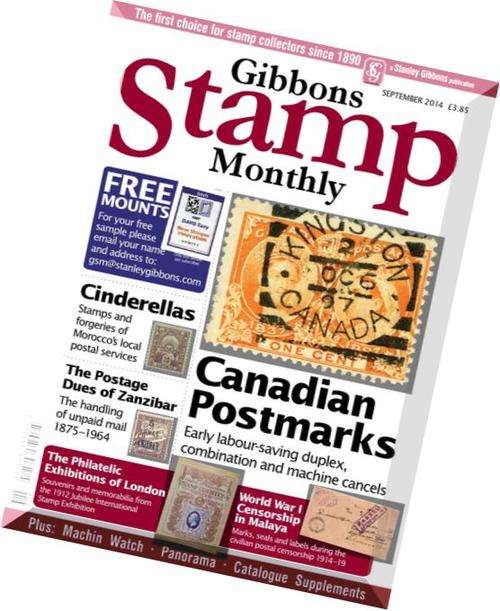 Gibbons-Stamp-Monthly-Septembre-2014 MAGAZINE EBOOK