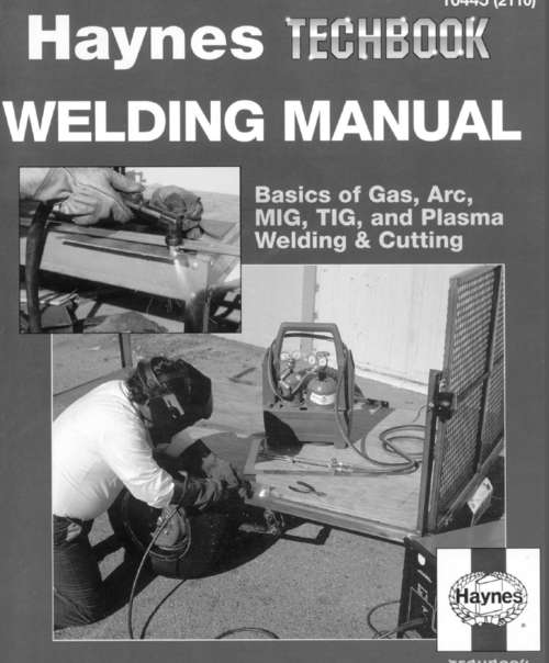 Welding Manual Haynes Black and white   EBOOK