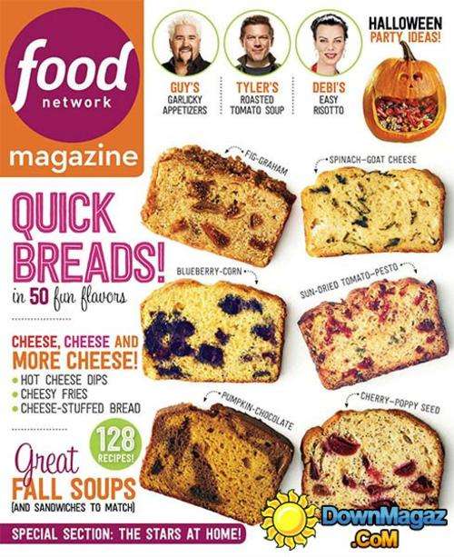 Food Network October 2014 Quick Breads MAGAZINE EBOOK