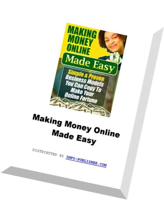Making-Money-Online-Made-Easy EBOOK