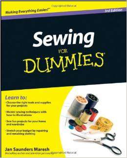 Sewing For Dummies EBOOK