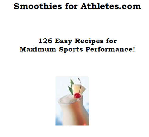 Smoothies for Athletes with RESALE Rights EBOOK