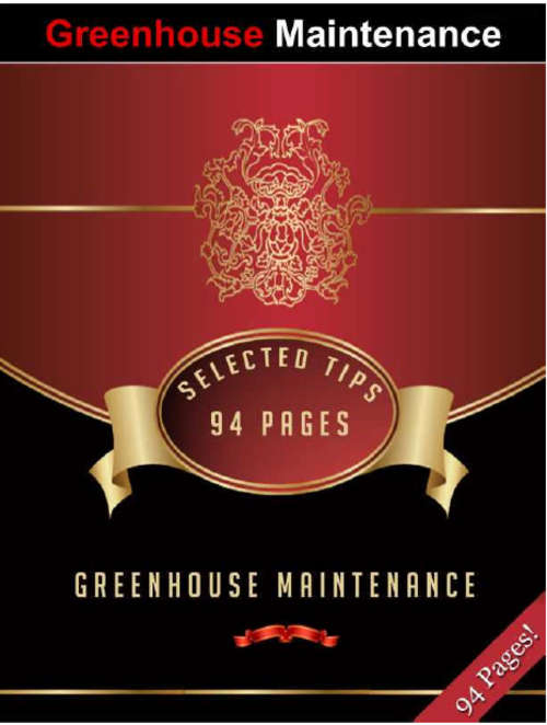 Greenhouse Maintenance EBOOK