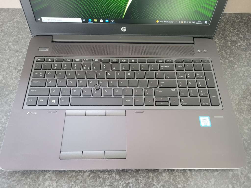 LATE LISTING-4gb Nvidia g/card!*HP ZBOOK 15 G3*i7-6820HQ*NVIDIA QUADRO M2000M*8GB RAM*256GB SSD*FHD