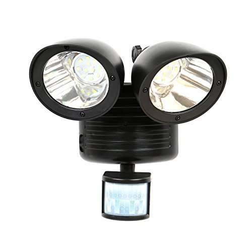 Twin Head Solar LED security Motion light