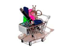 Minature Shopping Trolley(Stock)
