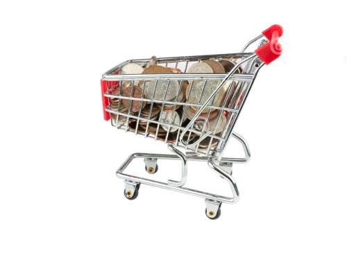 Minature Shopping Trolley(Stock)