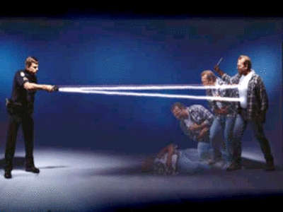 5m Stun Gun With 3 x Cartridges