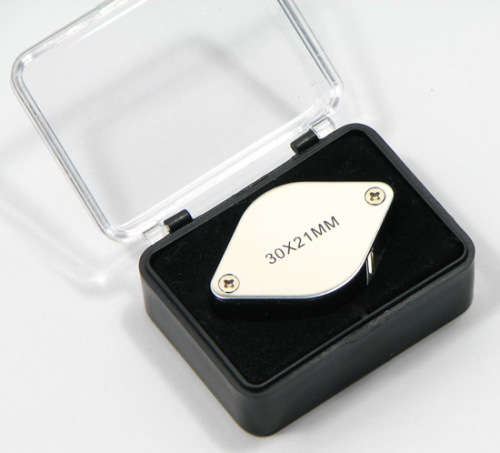 Jeweler's Loupe Triplet 30 x 21mm