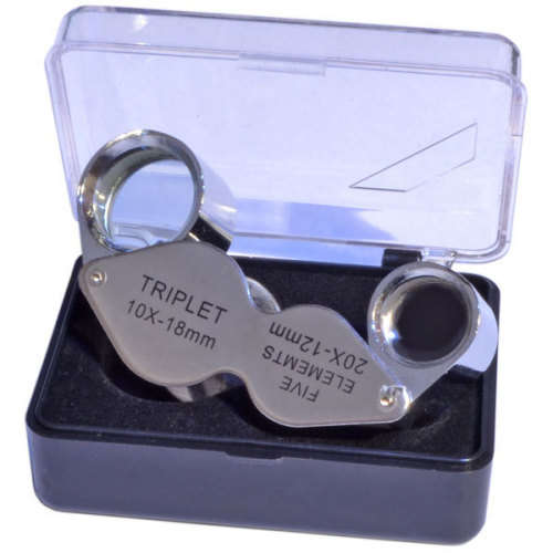 Jeweler's Loupe Triplet & Five Elements