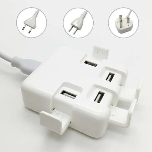 4 Port 40W USB Universal Power Socket
