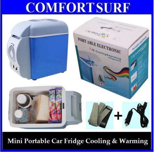 Cooler Box - 7.5L 12V Portable Refridgerator - 12V Car Cooler and Warmer - 12V Cooler Box